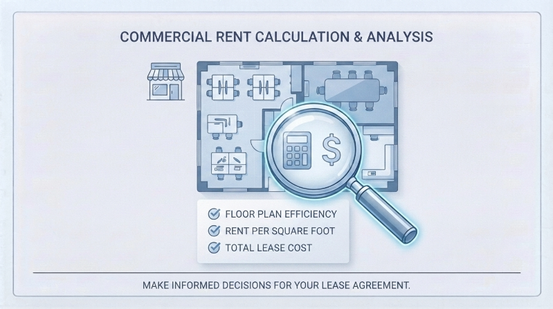 How to Calculate Commercial Rent Per Square Foot